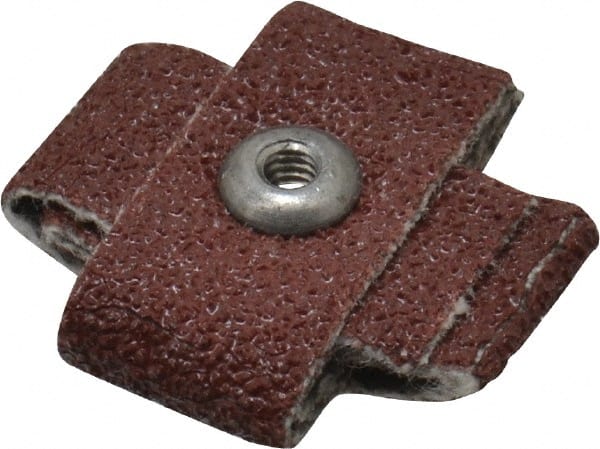 60 Grit, Medium Grade, Aluminum Oxide Cross Pad MPN:809775-69306