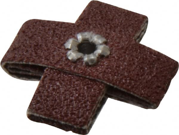 60 Grit, Medium Grade, Aluminum Oxide Cross Pad MPN:809775-69336