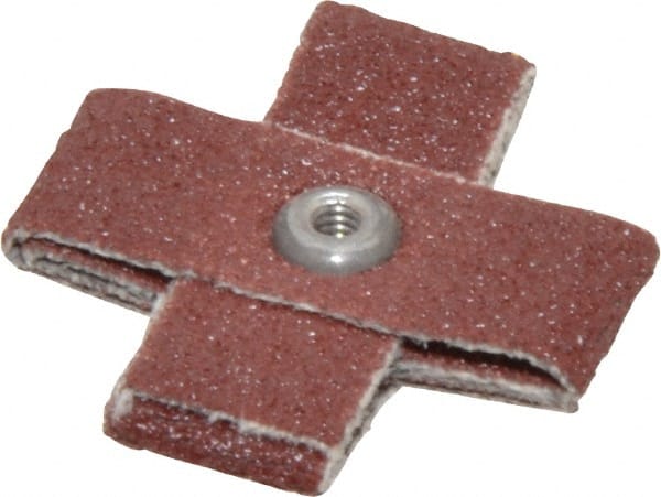 80 Grit, Medium Grade, Aluminum Oxide Cross Pad MPN:809775-69338