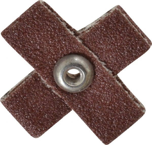 60 Grit, Medium Grade, Aluminum Oxide Cross Pad MPN:809775-69366