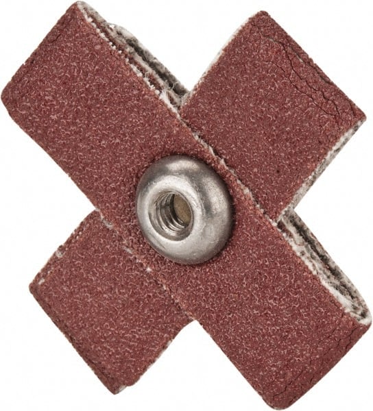 80 Grit, Medium Grade, Aluminum Oxide Cross Pad MPN:809775-69368