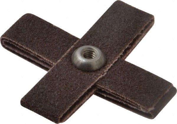 80 Grit, Medium Grade, Aluminum Oxide Cross Pad MPN:809775-69428