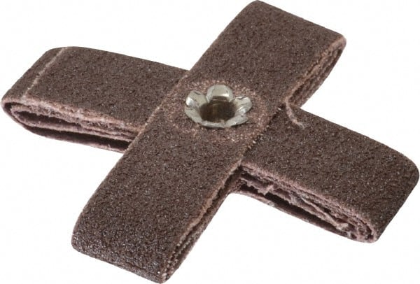 80 Grit, Medium Grade, Aluminum Oxide Cross Pad MPN:809775-69458