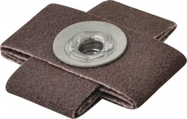 80 Grit, Medium Grade, Aluminum Oxide Cross Pad MPN:809775-69548