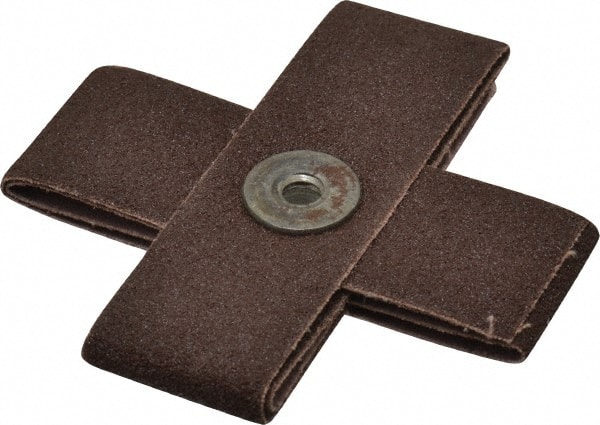 80 Grit, Medium Grade, Aluminum Oxide Cross Pad MPN:809775-69728