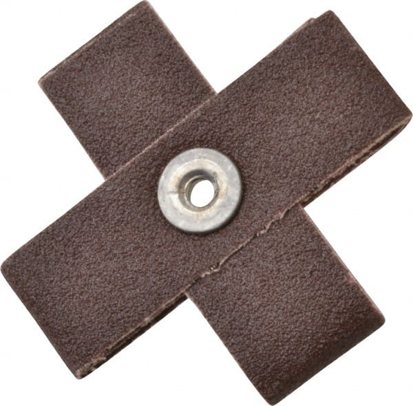 80 Grit, Medium Grade, Aluminum Oxide Cross Pad MPN:809775-69758