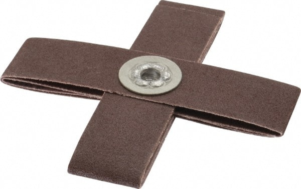 120 Grit, Fine Grade, Aluminum Oxide Cross Pad MPN:809775-69852