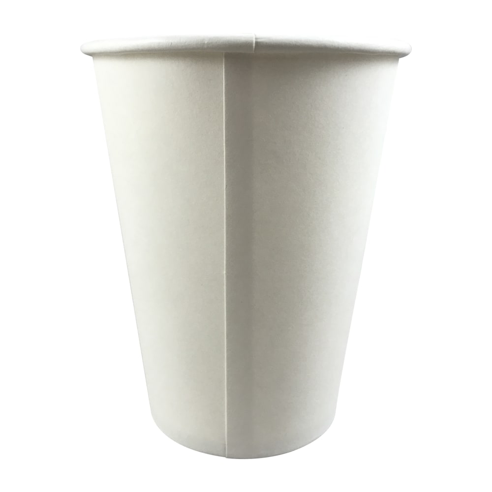 Generic Paper Cups Disposable Hot Cups, 12 Oz, White, Case Of 1,000 MPN:12OZHOTCUP