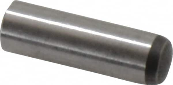 Precision Dowel Pin: 6 x 20 mm, Stainless Steel, Grade 416, Passivated Finish MPN:MDP416-6MM-20