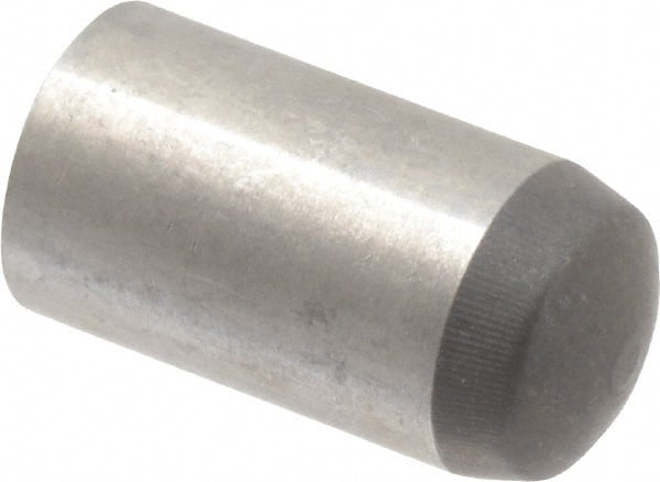 Precision Dowel Pin: 8 x 16 mm, Stainless Steel, Grade 416, Passivated Finish MPN:MDP416-8MM-16