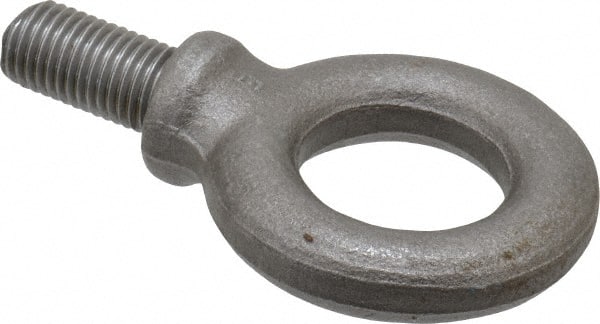 Fixed Lifting Eye Bolt: With Shoulder, 3.52 lb Capacity, M16 x 2.00 Thread, Grade 1030 Steel MPN:14016M