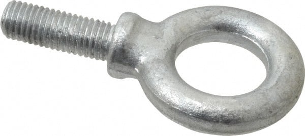 Fixed Lifting Eye Bolt: With Shoulder, 4,000 lb Capacity, 5/8-11 Thread, Grade 1030 Steel MPN:HG14661