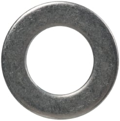 8L Screw Standard Flat Washer: Grade 300 Stainless Steel, Passivated Finish MPN:NAS620C8L