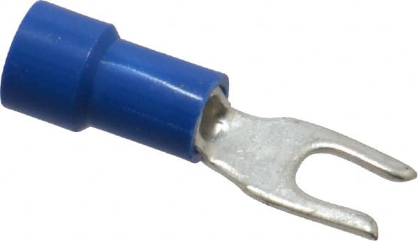 Standard Fork Terminal: Fully Insulated, #6 Stud, Crimp MPN:S4B-6