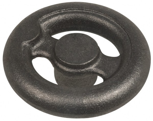 Spoked Straight Handwheel: Plain Finish MPN:W-4