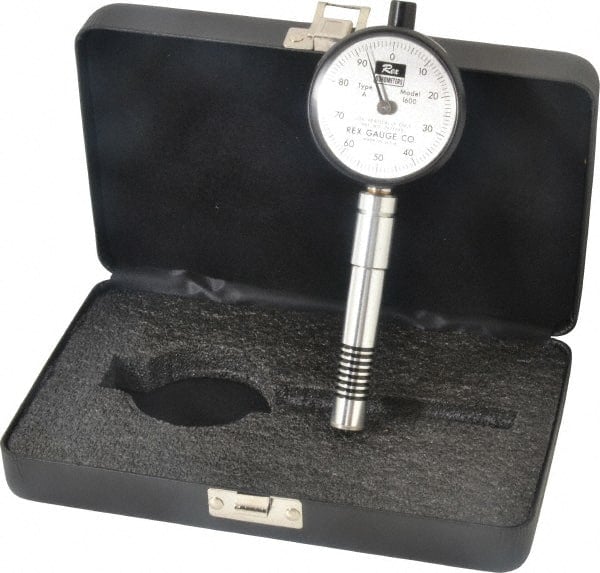 0 to 100 Durometer Portable Dial Hardness Tester MPN:1600-A