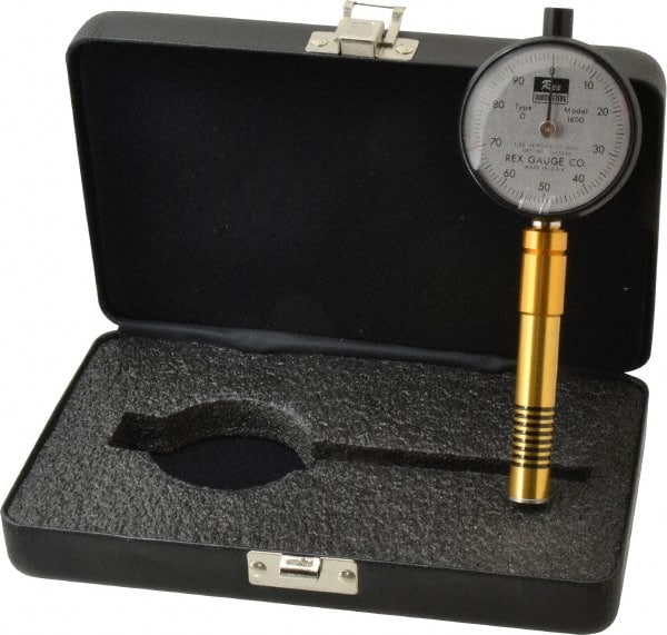 0 to 100 Durometer Portable Dial Hardness Tester MPN:1600-D