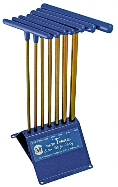 7 Piece T-Handle Hex Key Set MPN:BT-MT12-SET