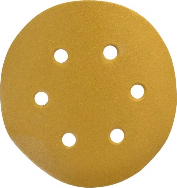 Hook & Loop Disc: 120 Grit, Coated, Aluminum Oxide MPN:809775-07243