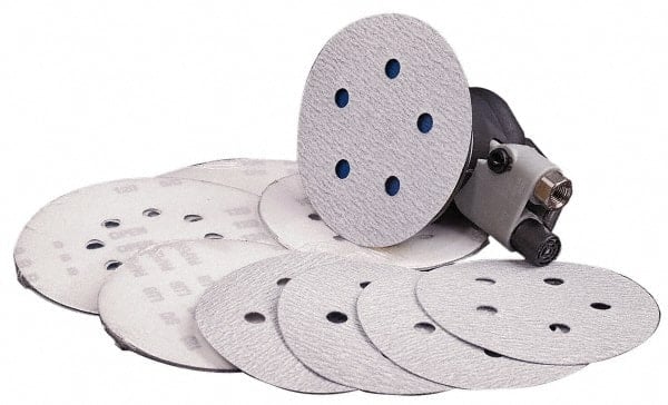 Hook & Loop Disc: 400 Grit, Coated, Silicon Carbide MPN:809775-60693