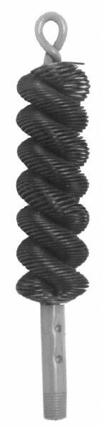 Coiled Flat Wire Double Spiral Tube Brush: 3/4