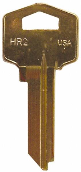 Harloc Nickel Key Blank MPN:HR2-NP