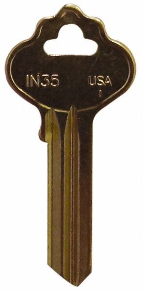 Ilco Brass Key Blank MPN:IN35-BR