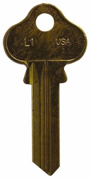 Lockwood Brass Key Blank MPN:L1-BR