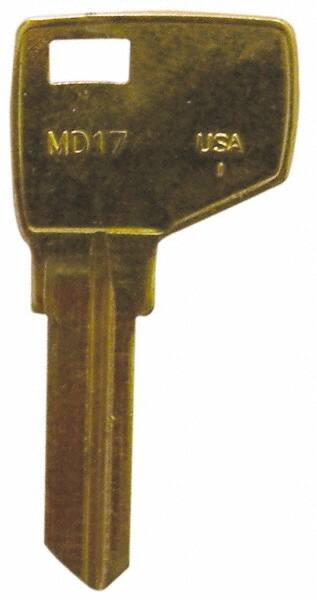 Master/Dexter Nickel Key Blank MPN:MD17-NP