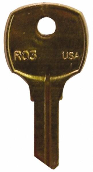 National Cabinet Brass Key Blank MPN:RO3-BR