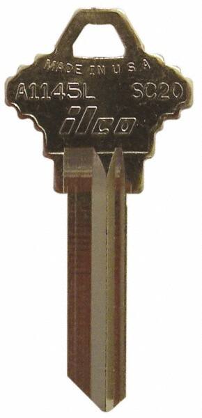 Schlage Nickel Key Blank MPN:SC20-NS