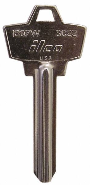 Schlage Brass Key Blank MPN:SC22-BR