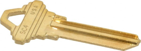 Schlage Brass Key Blank MPN:SC4-BR