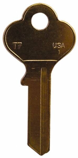 Taylor Brass Key Blank MPN:T7-BR