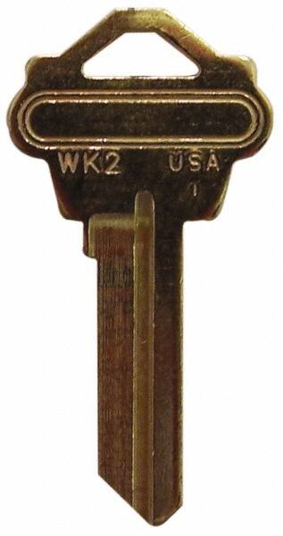 Weslock Brass Key Blank MPN:WK2-BR