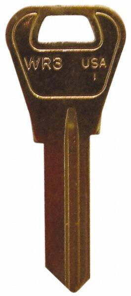 Weiser Brass Key Blank MPN:WR3-BR