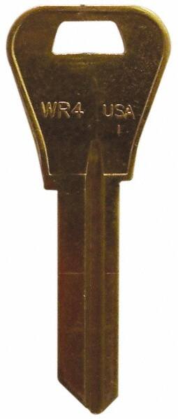 Weiser Brass Key Blank MPN:WR4-BR