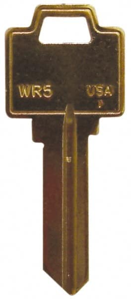 Weiser Brass Key Blank MPN:WR5-BR