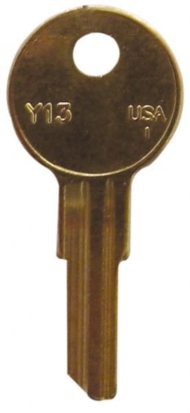 Yale Brass Key Blank MPN:Y13-BR