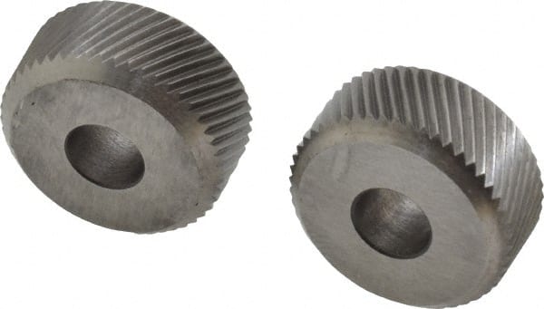 1/4 Inch Face Width, 3/4 Inch Diameter, Cobalt Knurl Wheel Set MPN:KD KPX21