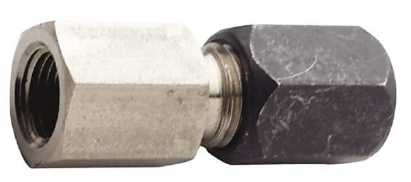 Compression Tube Connector: 1/4-18