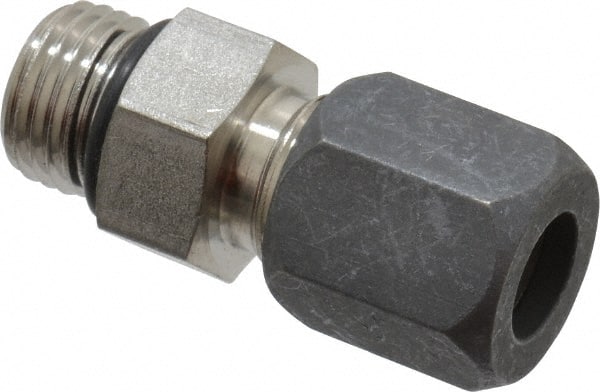 Compression Tube Connector: 9/16-18