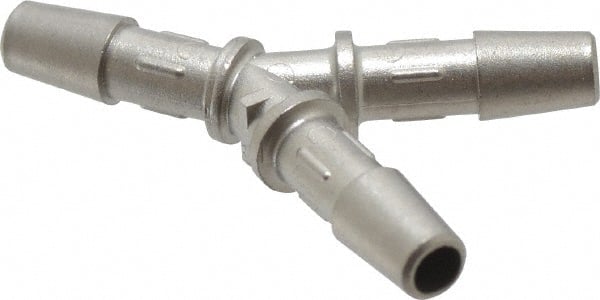 Barbed Tube Y Connector: 3/16