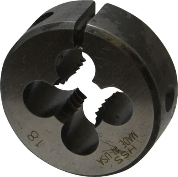 Round Die: 5/16-18, 1