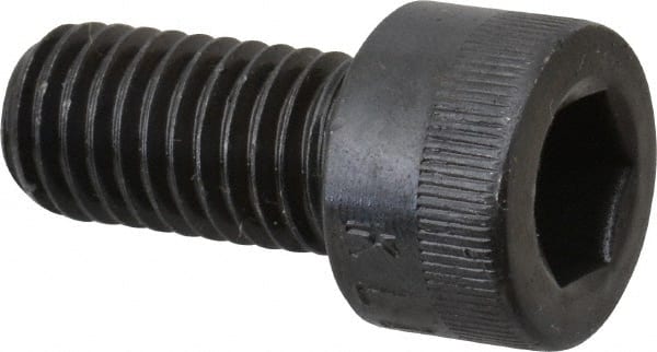 Socket Cap Screw: M10 x 1.5, 20 mm Length Under Head, Socket Cap Head, Hex Socket Drive, Alloy Steel, Black Oxide Finish MPN:.10C20KCS