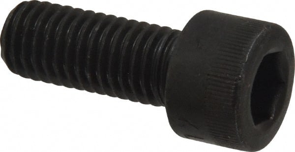 Socket Cap Screw: M10 x 1.5, 25 mm Length Under Head, Socket Cap Head, Hex Socket Drive, Alloy Steel, Black Oxide Finish MPN:.10C25KCS