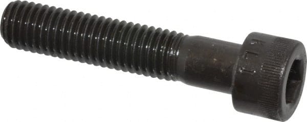 Socket Cap Screw: M10 x 1.5, 50 mm Length Under Head, Socket Cap Head, Hex Socket Drive, Alloy Steel, Black Oxide Finish MPN:.10C50KCS