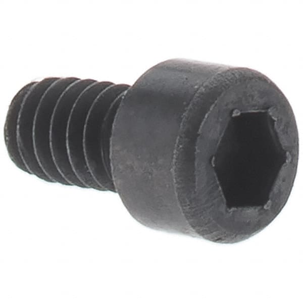 Socket Cap Screw: M10 x 1.5, 65 mm Length Under Head, Socket Cap Head, Hex Socket Drive, Alloy Steel, Black Oxide Finish MPN:.10C65KCS