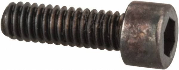 Hex Socket Cap Screw: #1-72 UNF, 1/16