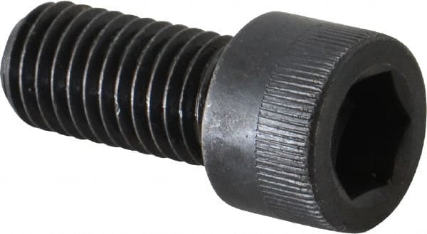 Socket Cap Screw: M12 x 1.75, 25 mm Length Under Head, Socket Cap Head, Hex Socket Drive, Alloy Steel, Black Oxide Finish MPN:.12C25KCS